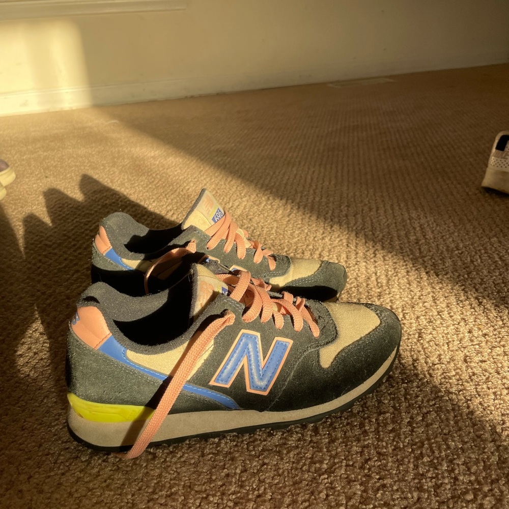 New Balance J Crew 696 Retro Runner Sneakers